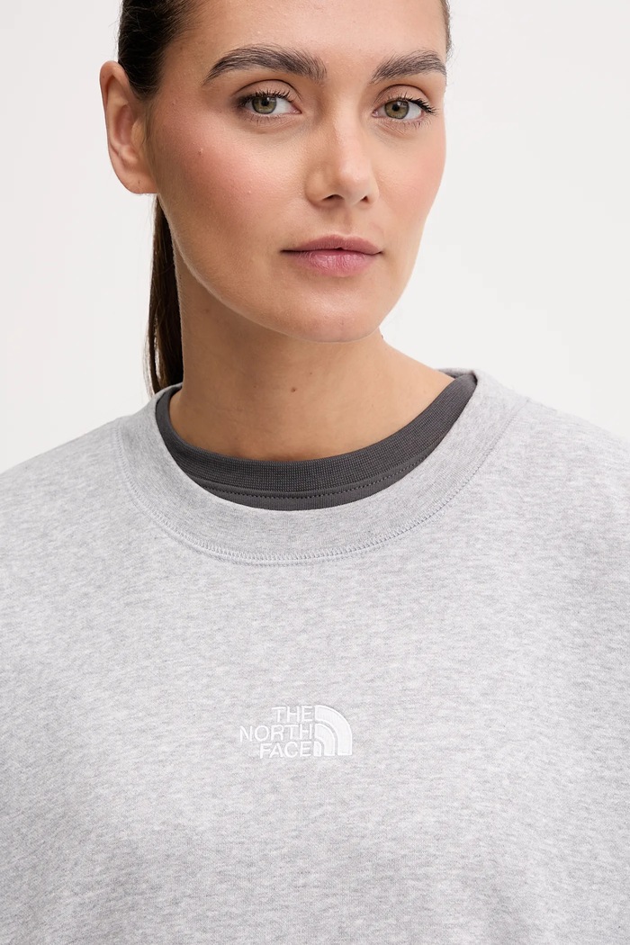 Μπλούζα The North Face Essential NF0A89EPDYX1 γκρί
