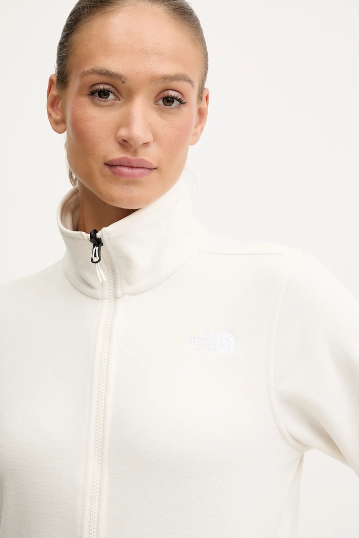 The North Face bluza outdoorowa GLACIER FLEECE beżowy NF0A8D2FQLI1