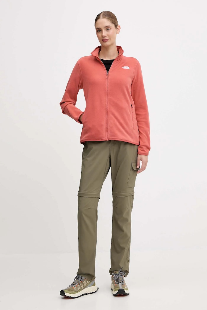 Športová mikina The North Face NF0A8D2FBOU1 oranžová AW25