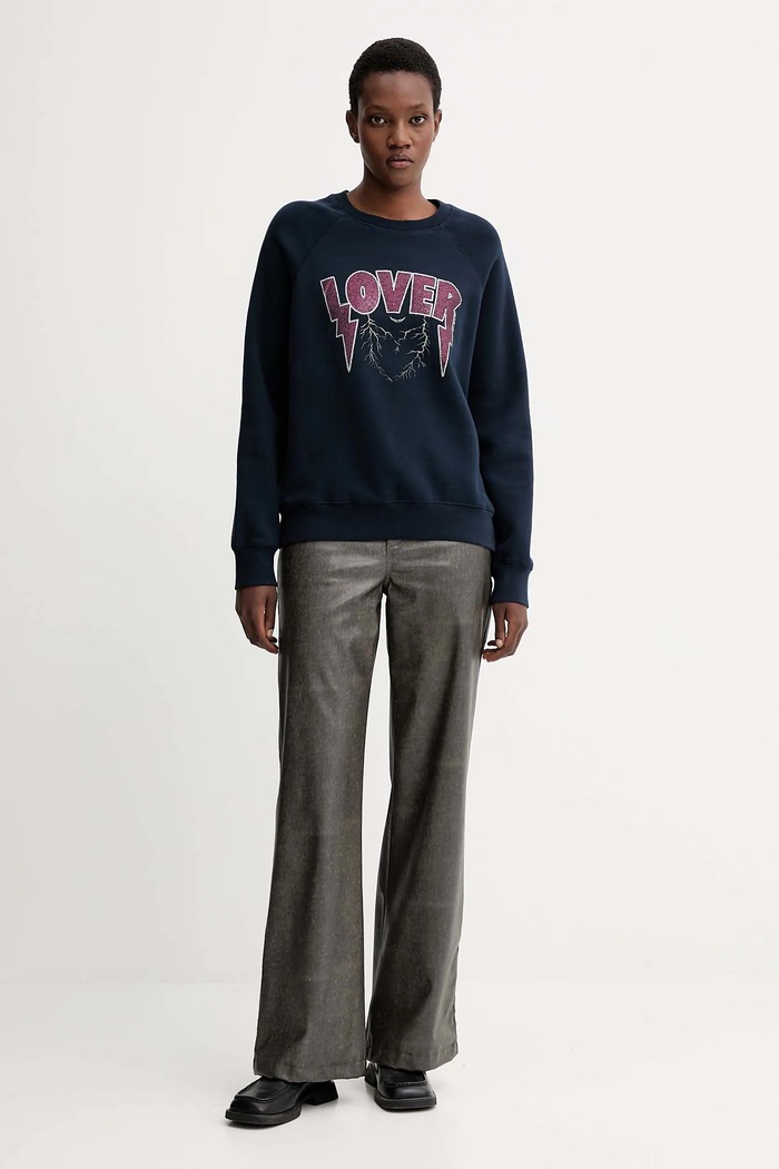 ZADIG&VOLTAIRE bluză JWSS01677 bleumarin AW25