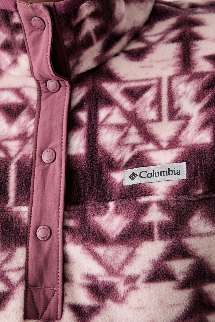 Columbia bluza polarowa damska Benton Springs 2085611 fioletowy