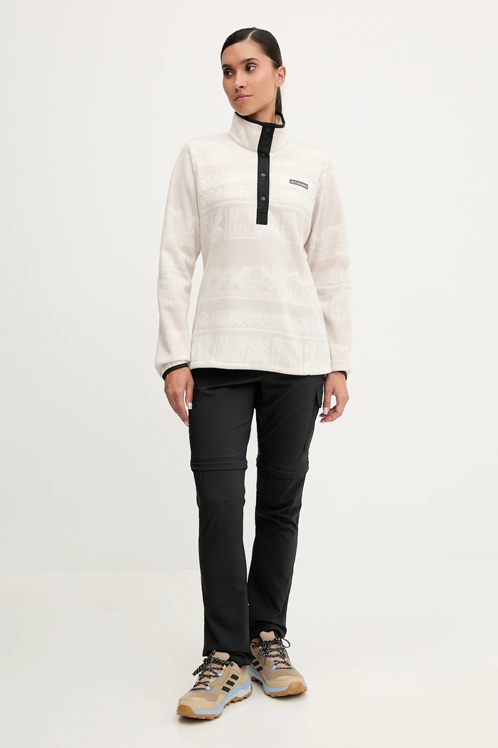 Columbia bluza outdoorowa Benton Springs 2085611 beżowy AW25