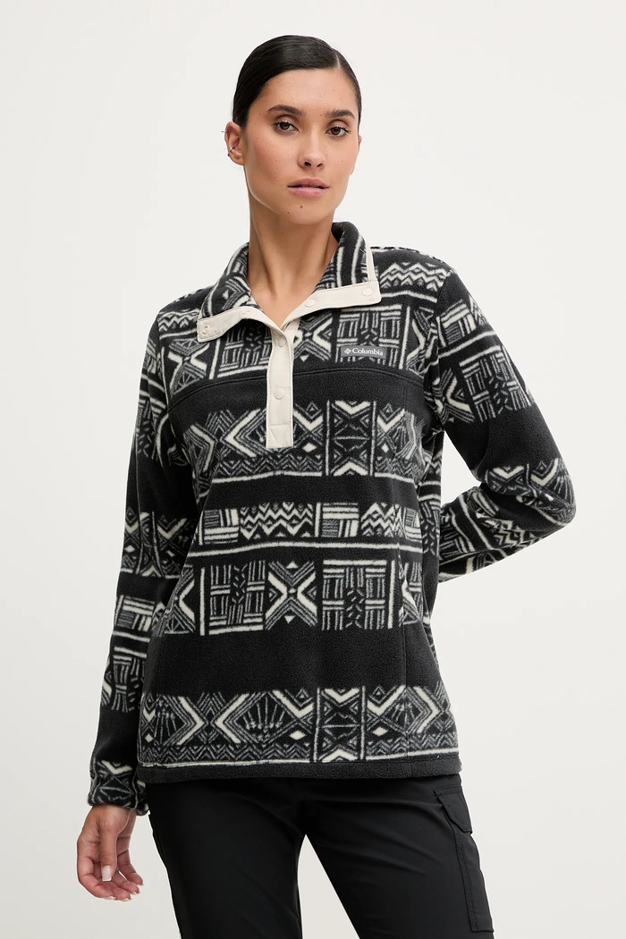 Columbia outdoor sweatshirt Benton Springs fleece black 2085611