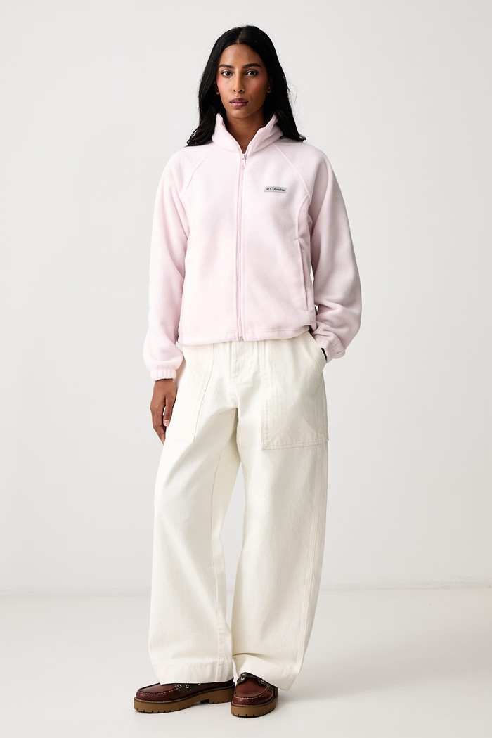 Columbia Benton Springs bluza rozpinana polarowa damska 2136221 różowy AW25