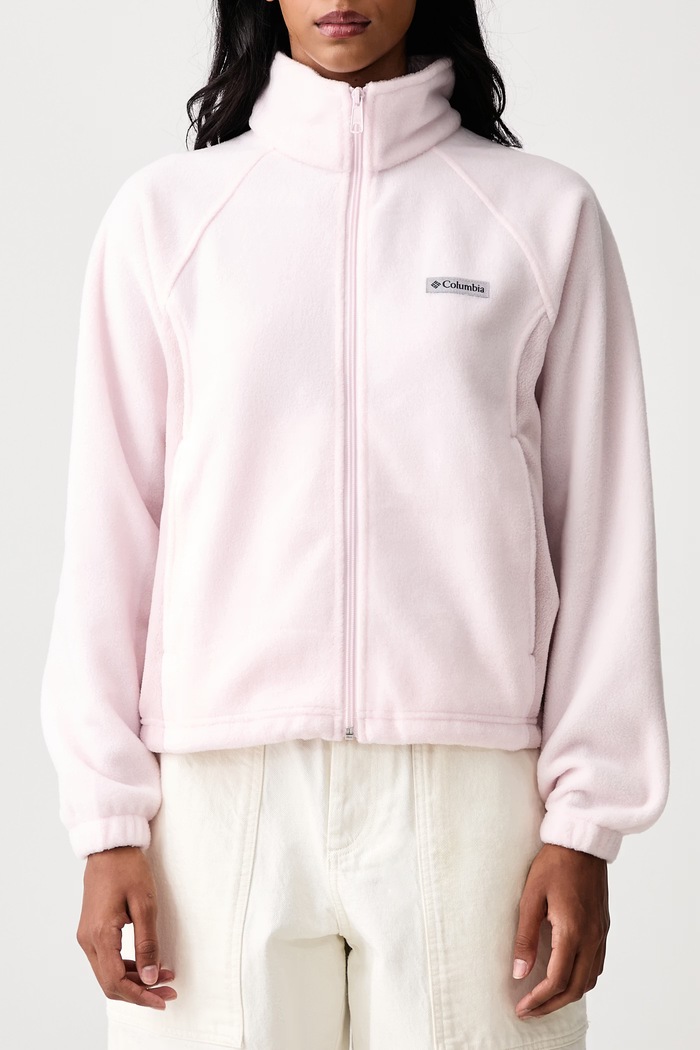 Benton Springs bluza rozpinana polarowa damska Columbia różowy 2136221