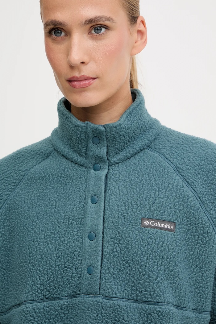 Columbia fleece sweatshirt Jasper turquoise 2142381