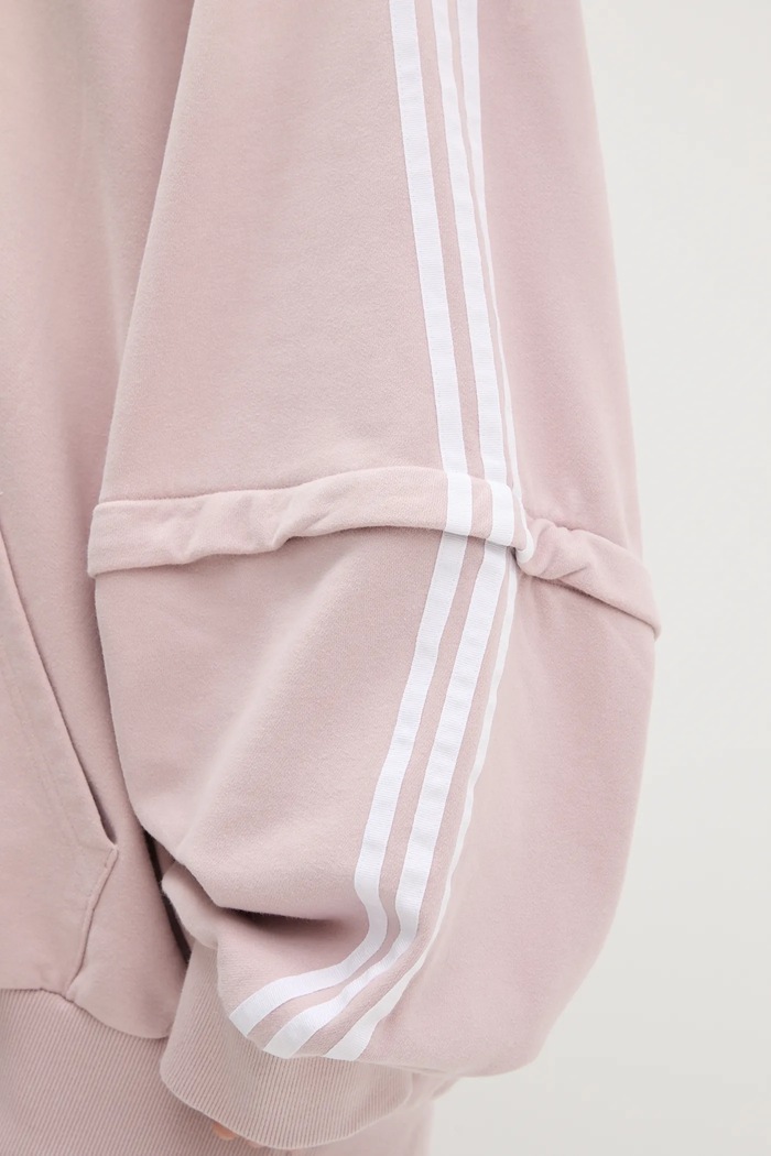 Βαμβακερή μπλούζα adidas Originals Oversized Hoodie KE9804
