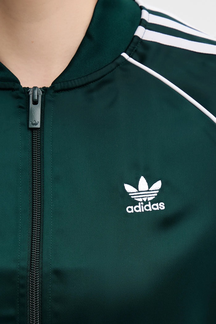 adidas Originals bluza Sst Satin Tt JZ6732 zielony