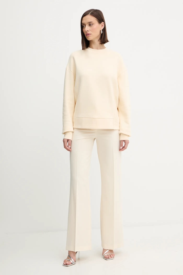 Patrizia Pepe hanorac de bumbac 2M4494.J079 bej AW25