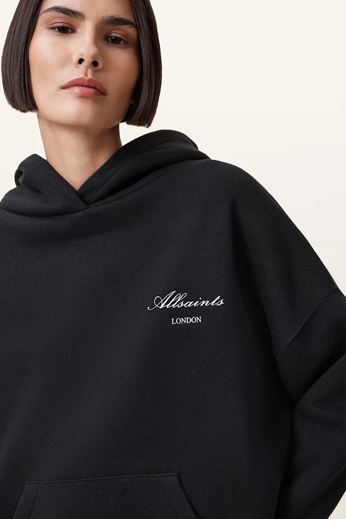Ρούχα Μπλούζα AllSaints SHKULL W144JC μαύρο
