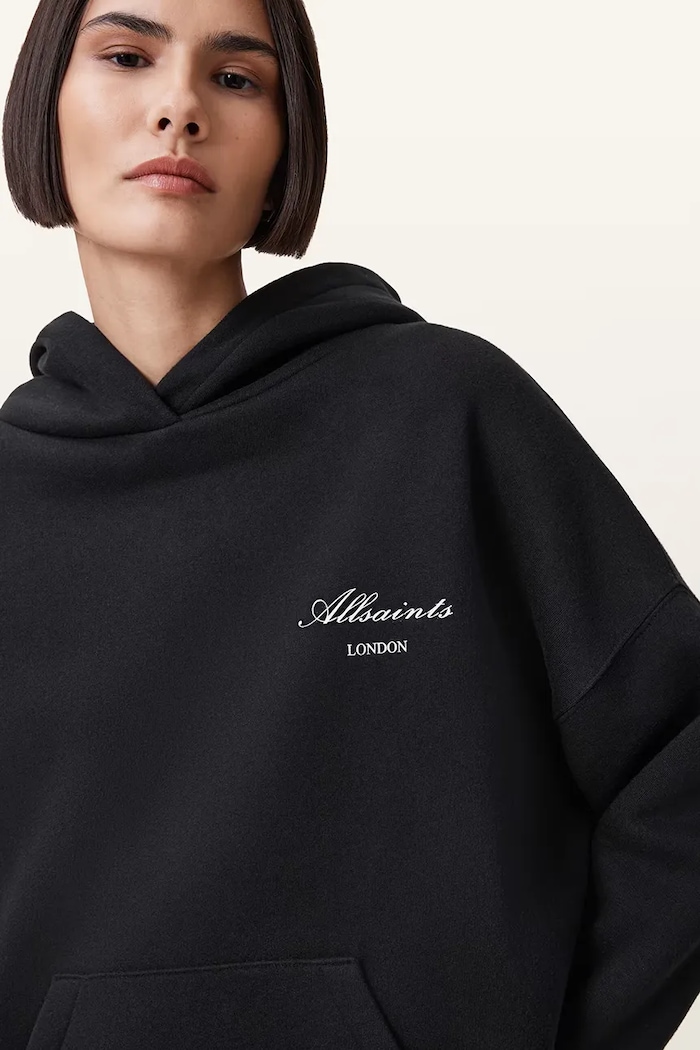 Ρούχα Μπλούζα AllSaints SHKULL W144JC μαύρο