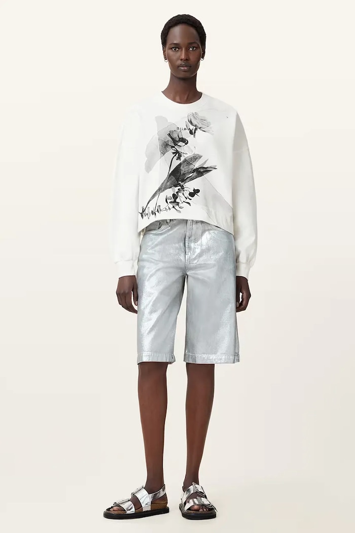 Bluză LYSS AllSaints W147JC alb