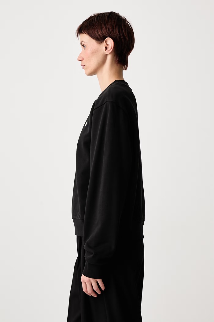 Bluza damska bawełniana Lacoste SF5270 czarny