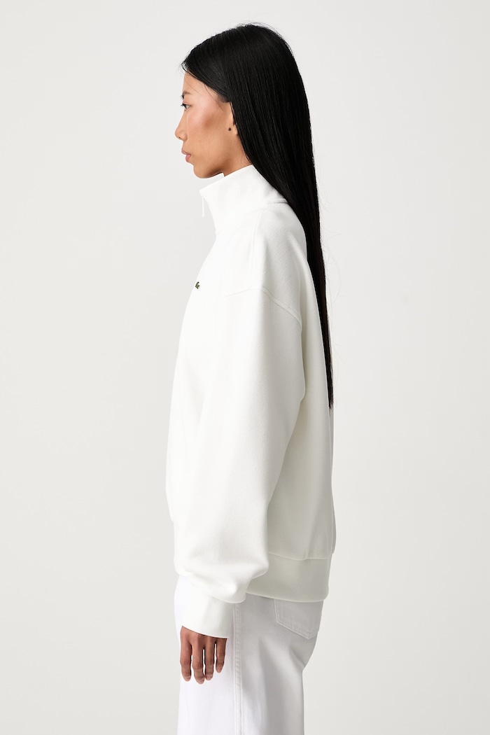 Bluza damska z bawełną Lacoste SF5271 beżowy