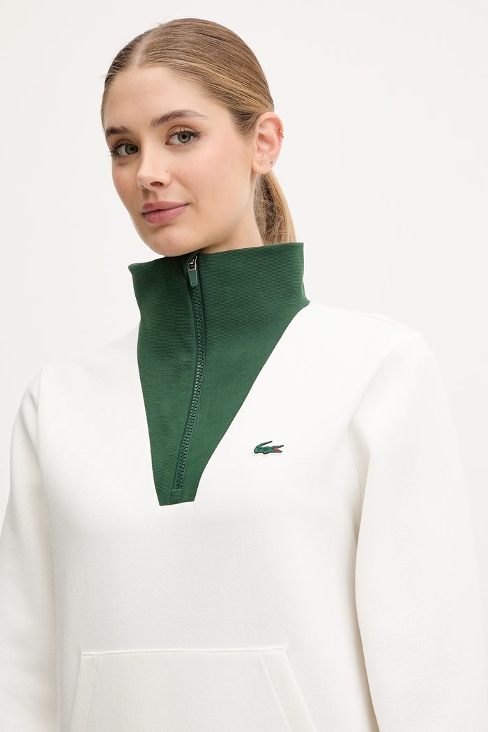 Mikina Lacoste biela SF8634