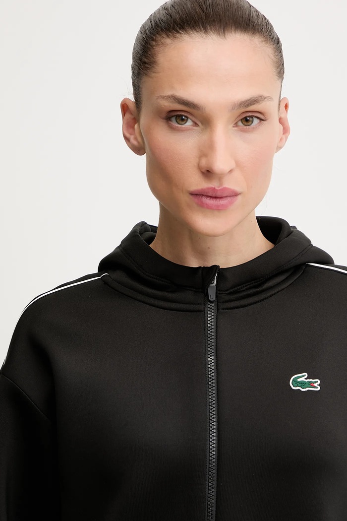 Mikina Lacoste čierna SF8641