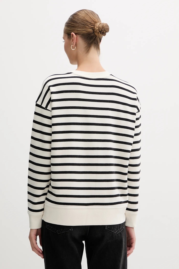 Oblečení Bavlněná mikina Dkny DJ4T1344 béžová