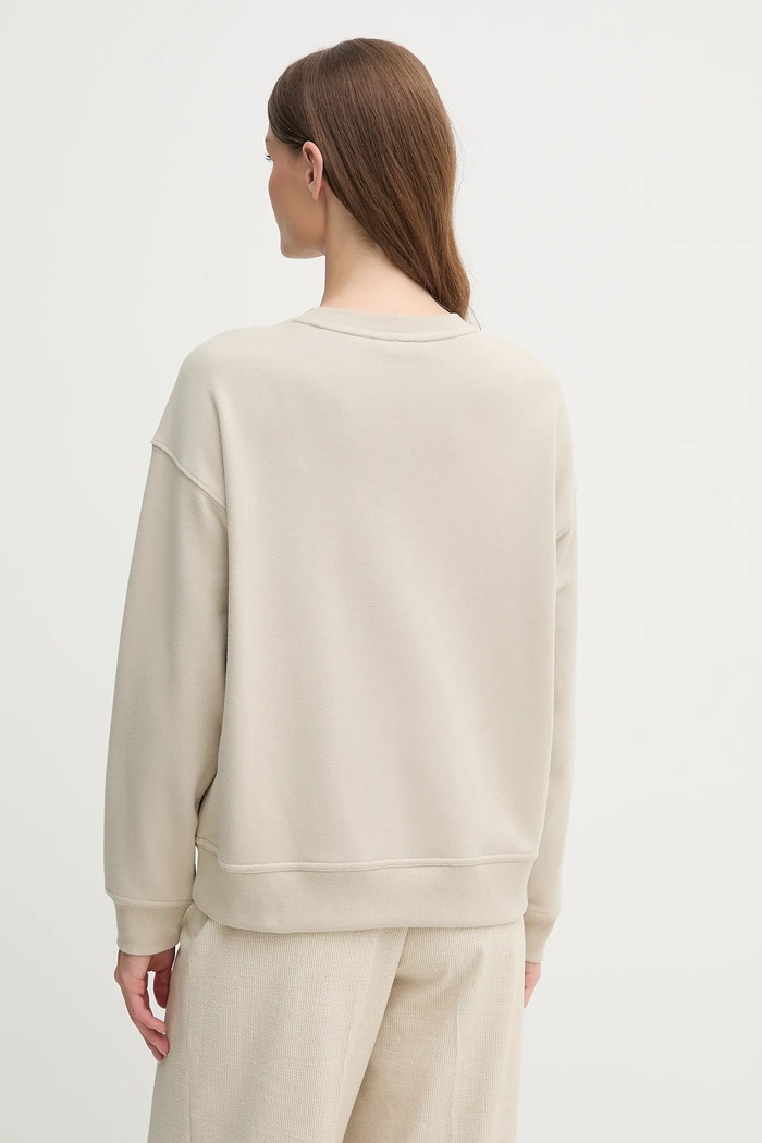 Oblečení Bavlněná mikina Dkny DJ5T1522 béžová