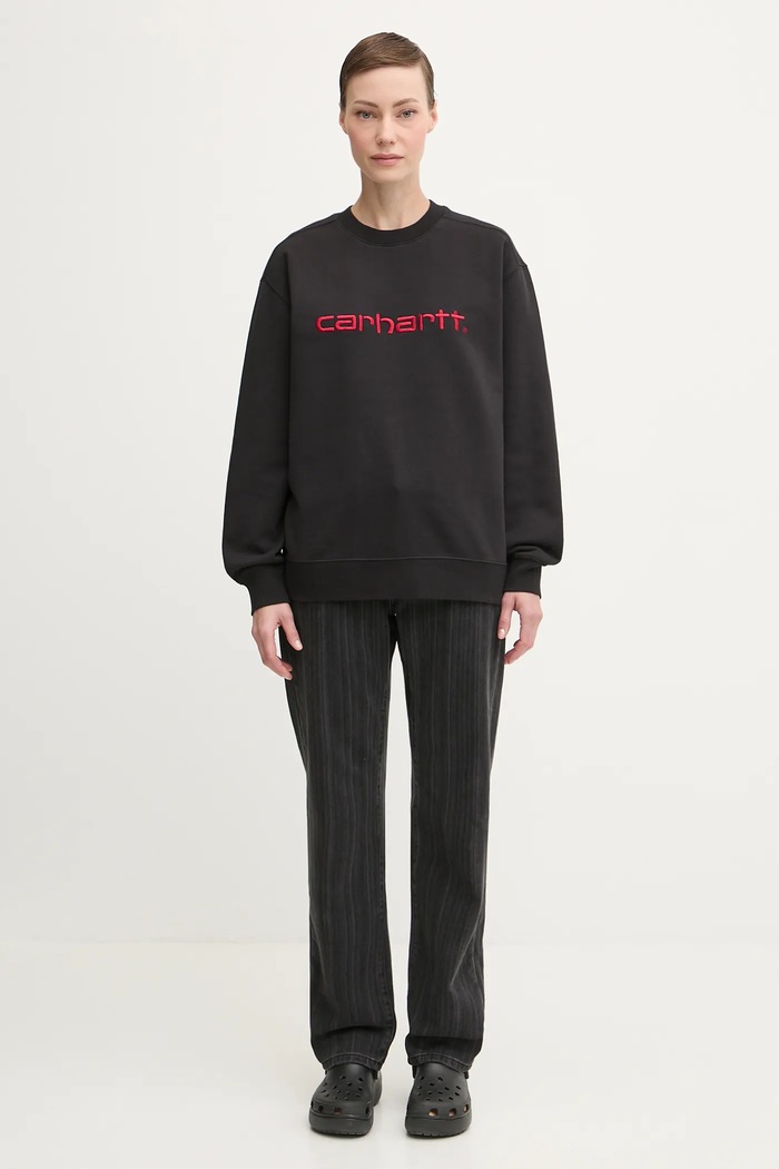 Mikina Carhartt WIP W' Carhartt Sweat I033647.31YXX černá