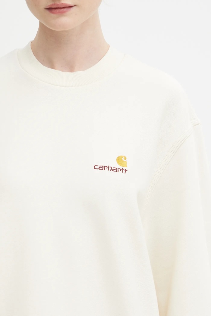 Кофта Carhartt WIP W'''''''' American Script бежевий I033649.05XX