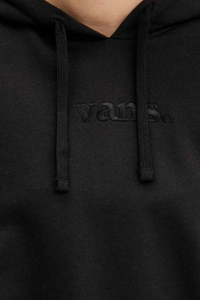 Bavlnená mikina Vans VN000RAHBLK1 čierna
