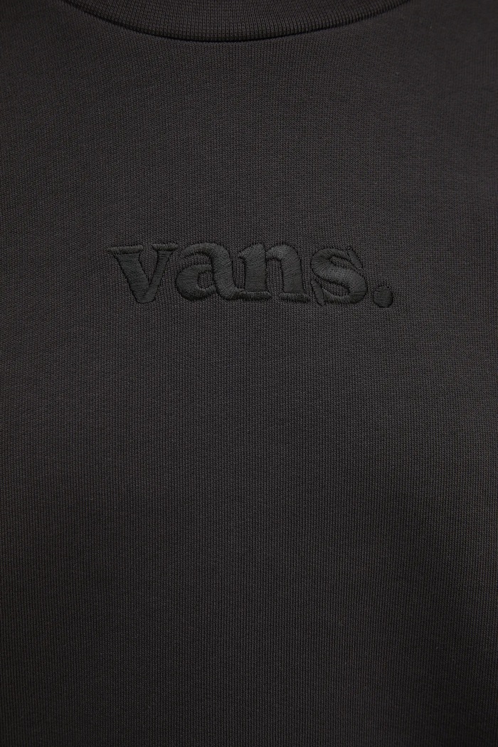Vans hanorac de bumbac VN000RAMBLK1 negru