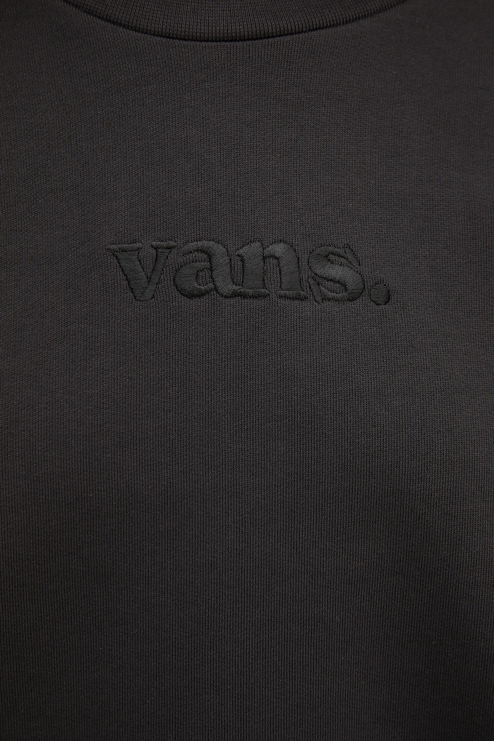 Vans hanorac de bumbac VN000RAMBLK1 negru