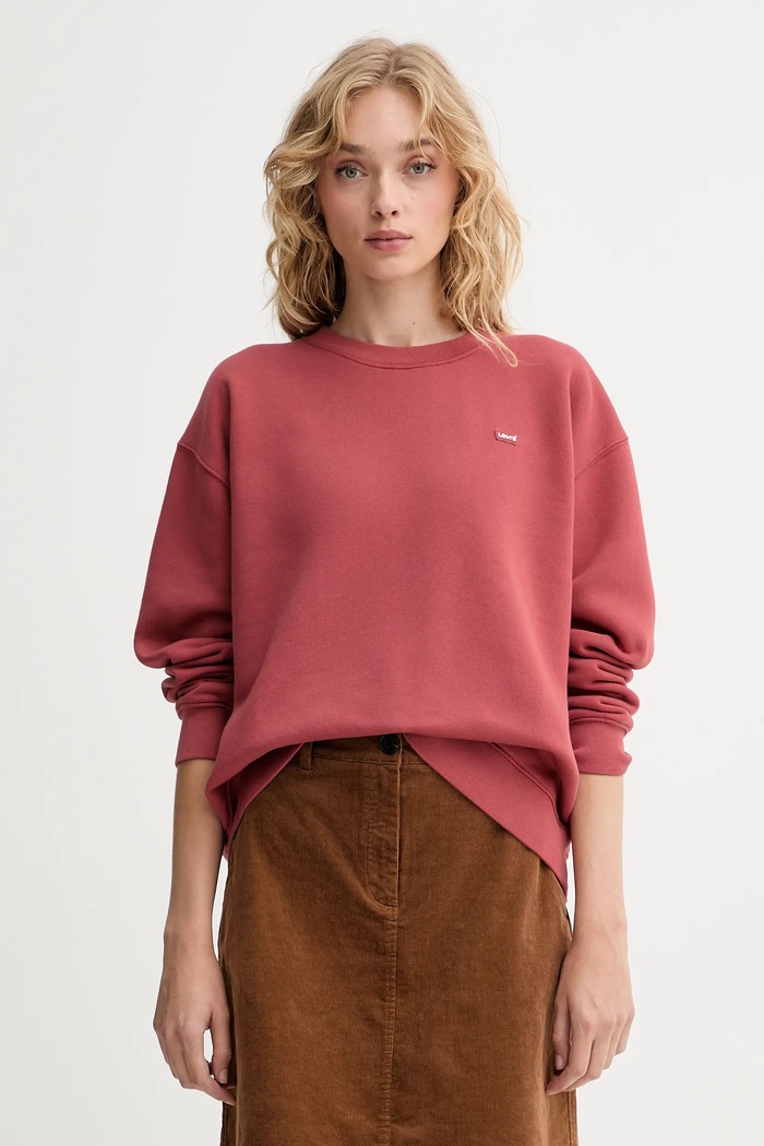 Levi's bluza damska LSE_EVERYDAY pozostałe pomarańczowy 002AJ