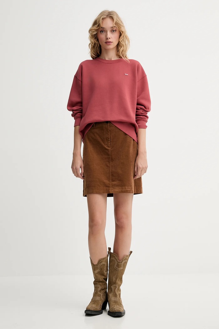 Levi's bluza damska LSE_EVERYDAY 002AJ pomarańczowy AW25
