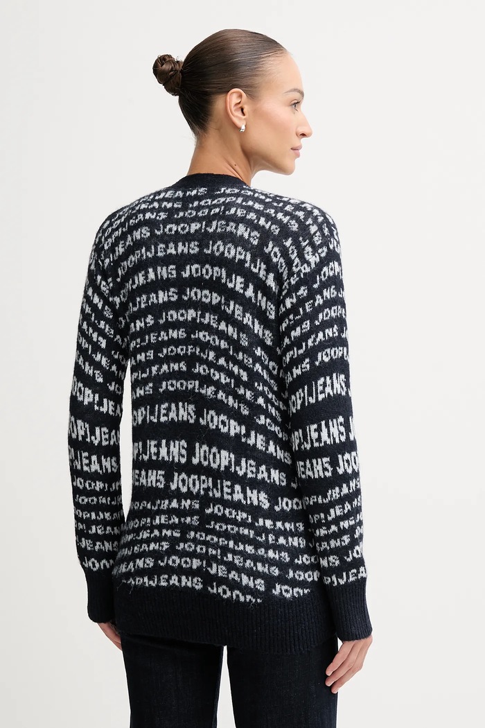 Îmbrăcăminte Joop! cardigan din amestec de lână 30048400 bleumarin