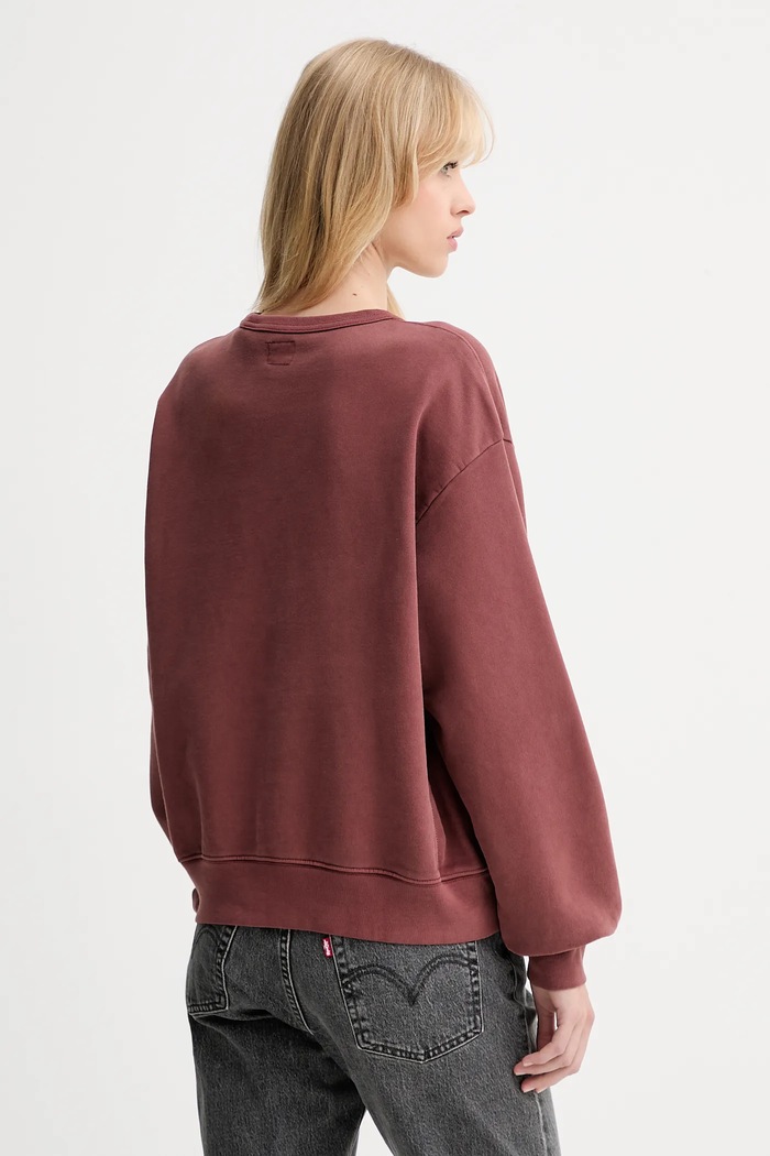 Ρούχα Βαμβακερή μπλούζα Levi's A8789.0024 κόκκινο