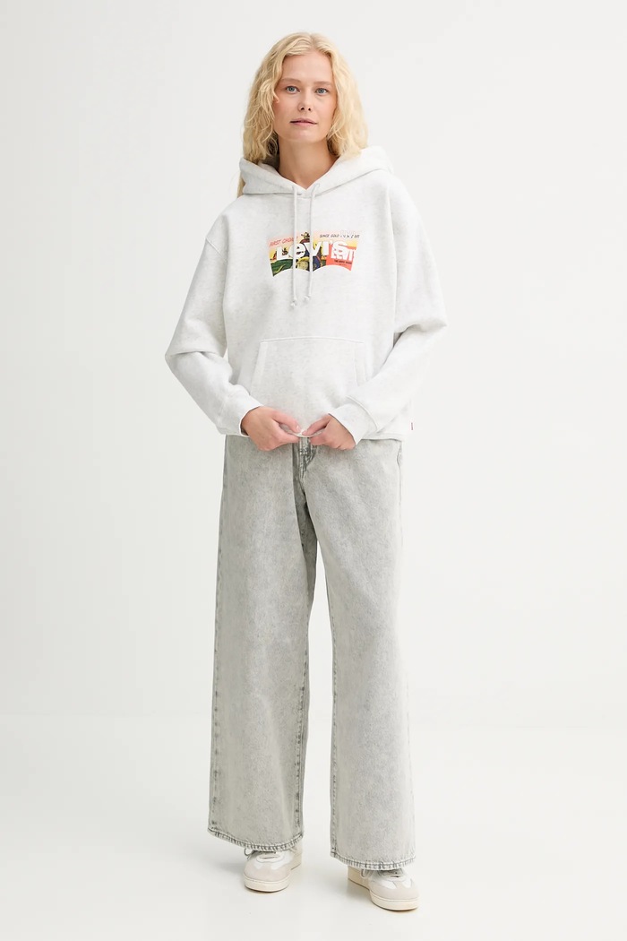 Μπλούζα Levi's A8801.0041 γκρί AW25