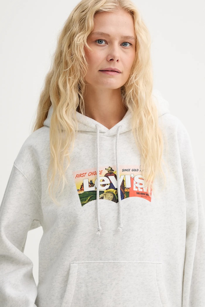 Μπλούζα Levi's γκρί A8801.0041