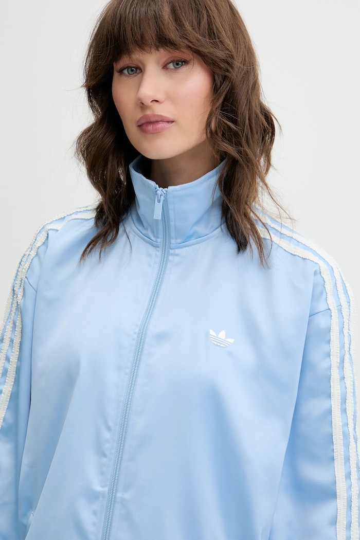 Суичър adidas Originals Satin Tt KC8811 син