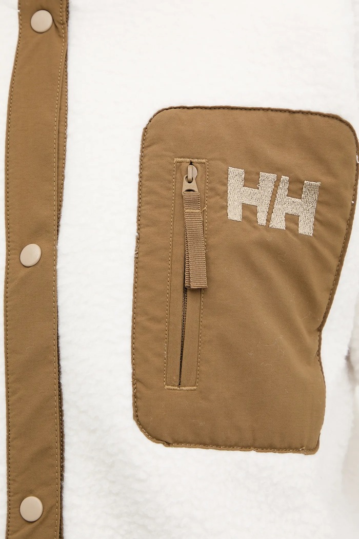 Fleecová mikina Helly Hansen IMPERIAL 63372 biela