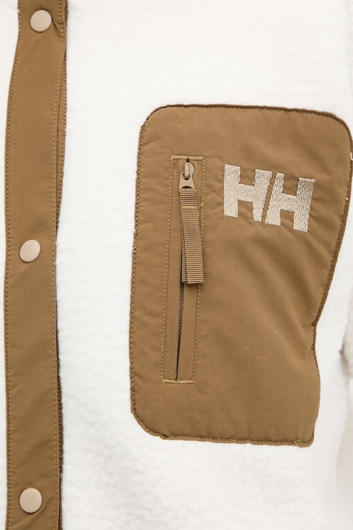Fleecová mikina Helly Hansen IMPERIAL 63372 biela