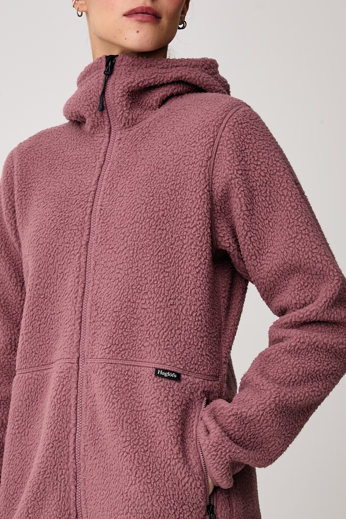 Bluza polarowa damska Funäs Haglöfs 607818 różowy