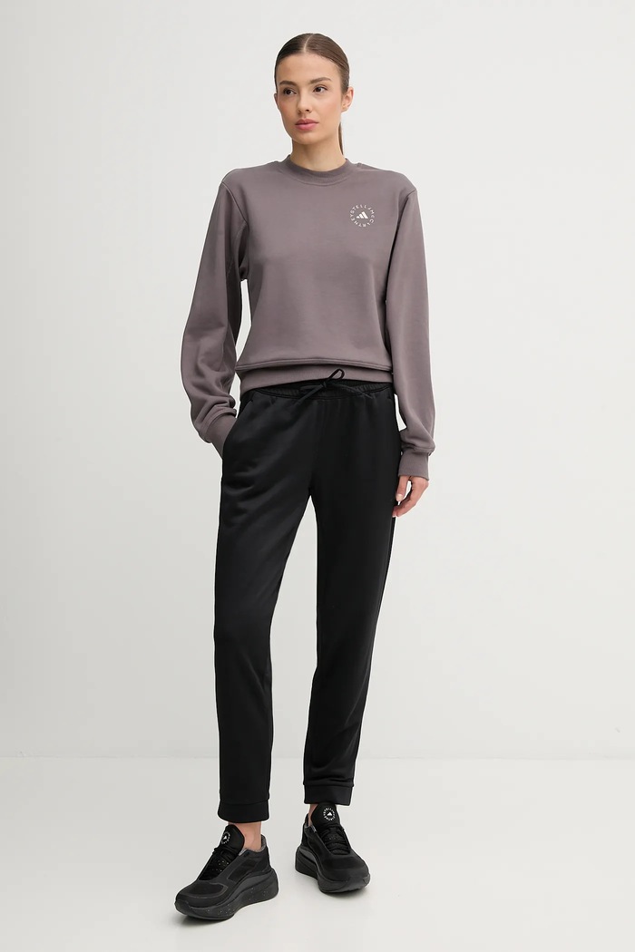 Суичър за трениране adidas by Stella McCartney JW4692 сив AW25