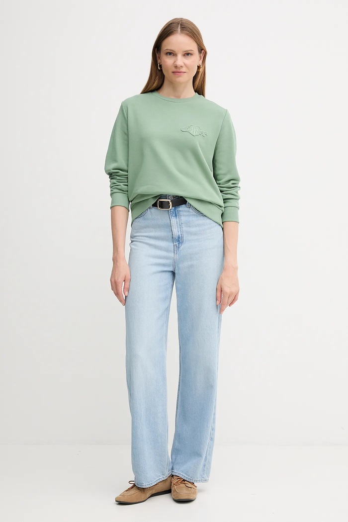 Gant bluză 4202586 verde AW25