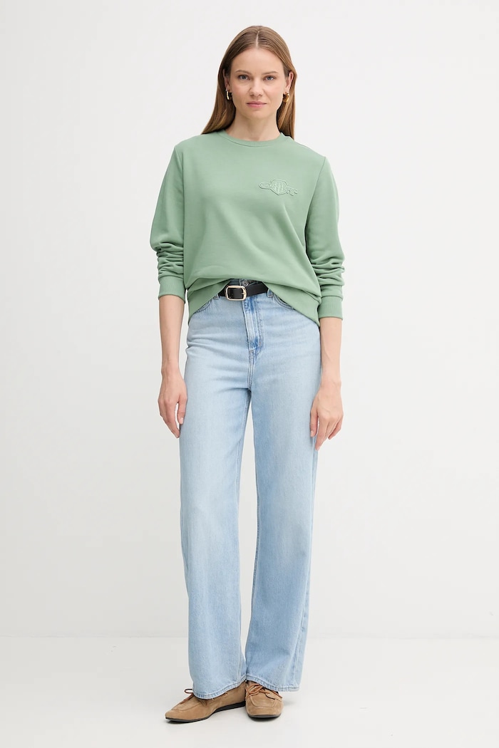 Gant bluză 4202586 verde AW25