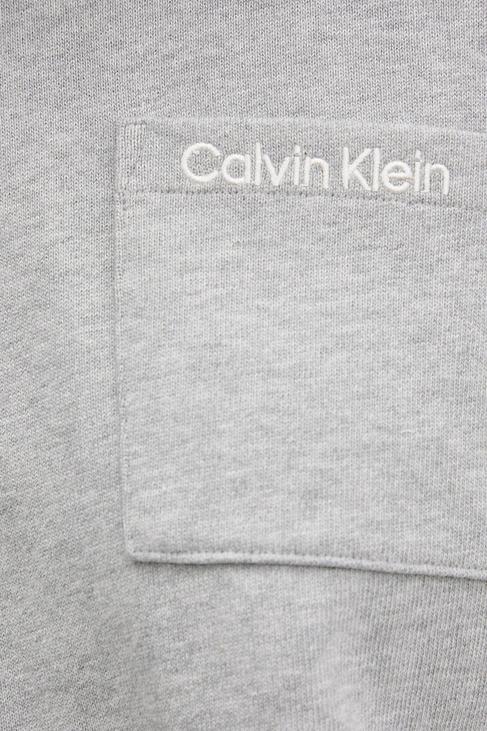 Calvin Klein Underwear mikina loungwear dámska bavlnená LV00QS7516 sivá