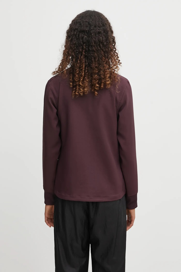 Odzież Y-3 bluza 3-Stripes Track Top KA9491 fioletowy