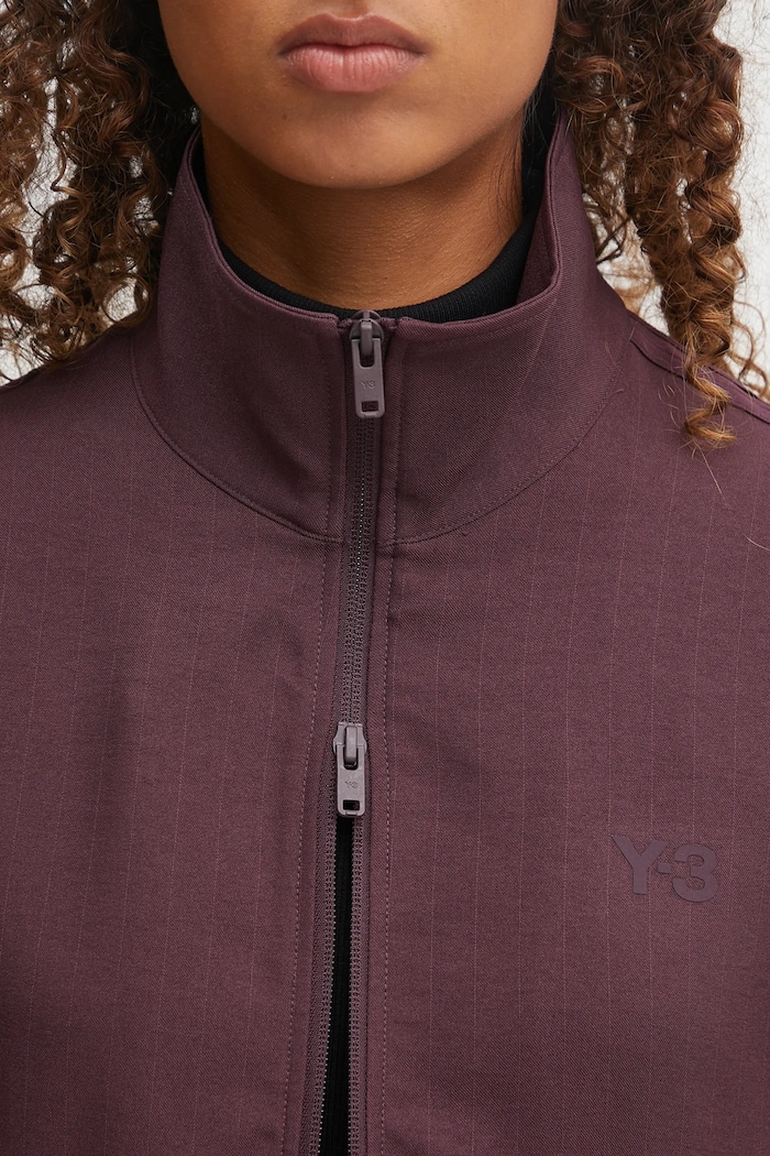 Y-3 bluza 3-Stripes Track Top fioletowy KA9491