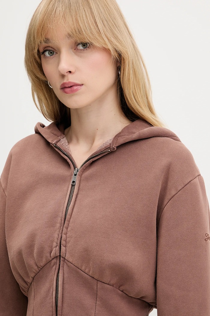 Guess Originals bluza brązowy W5BQ29.K4110
