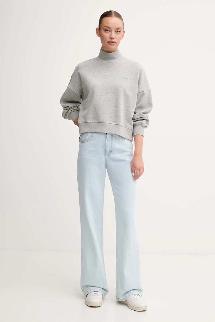 Pepe Jeans bluză PL5800007 gri AW25