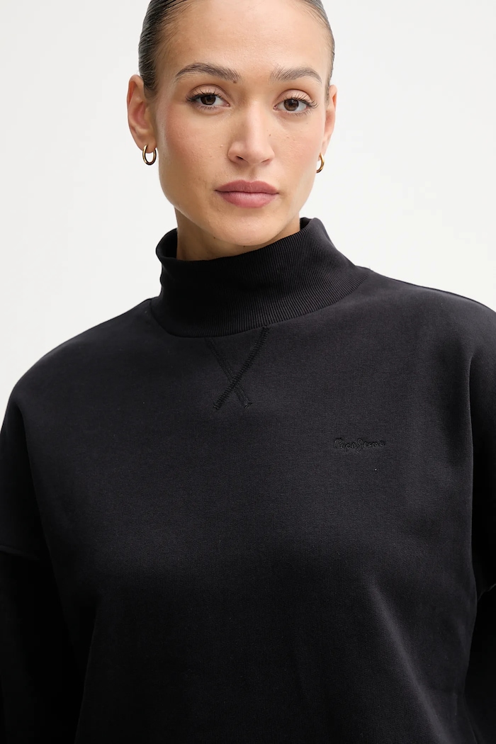 Pepe Jeans bluză negru PL5800007