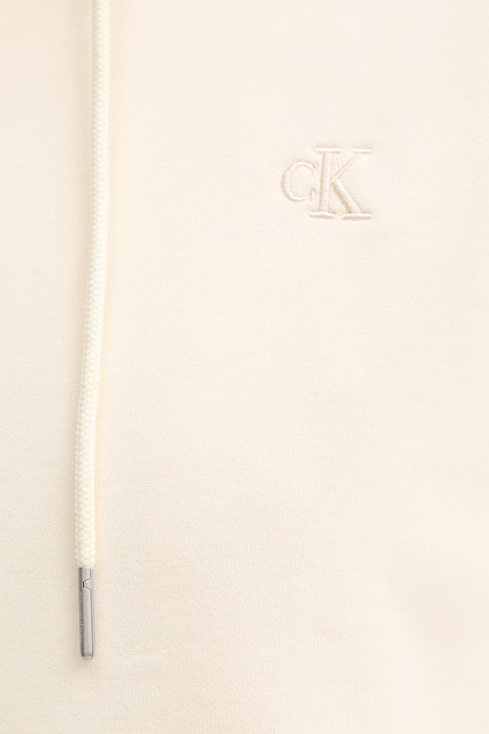 Calvin Klein Jeans mikina s kapucňou dámska bavlnená LV047C224G béžová