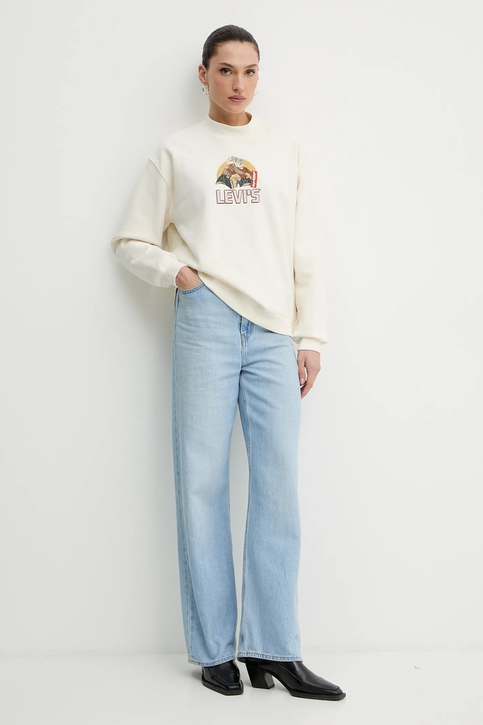Mikina Levi's 003R9 béžová AW25