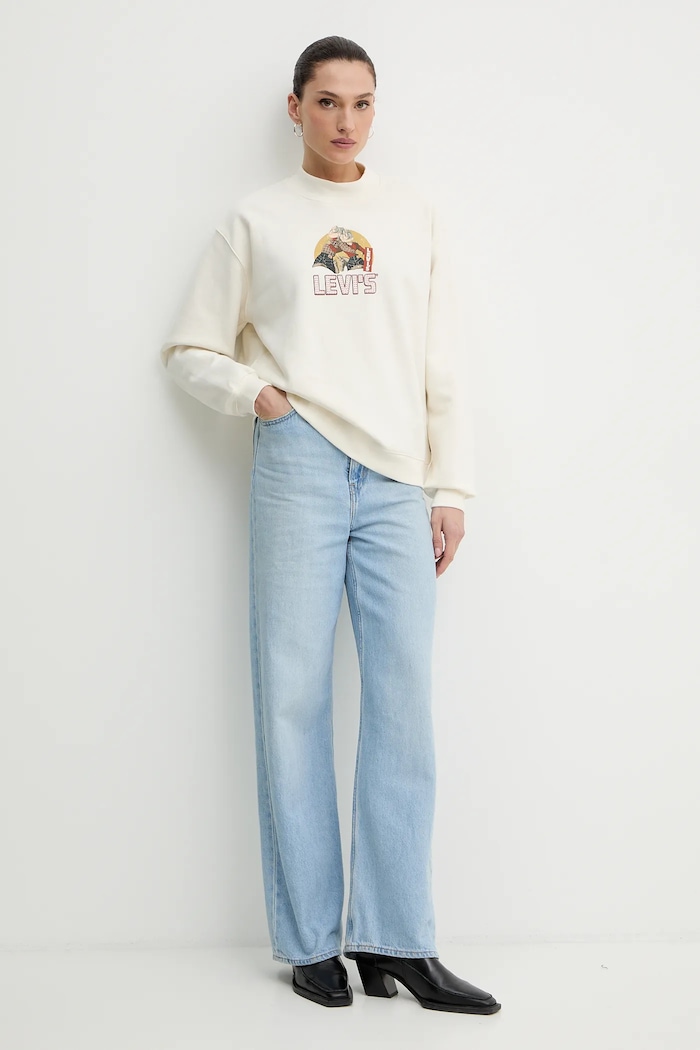 Mikina Levi's 003R9 béžová AW25