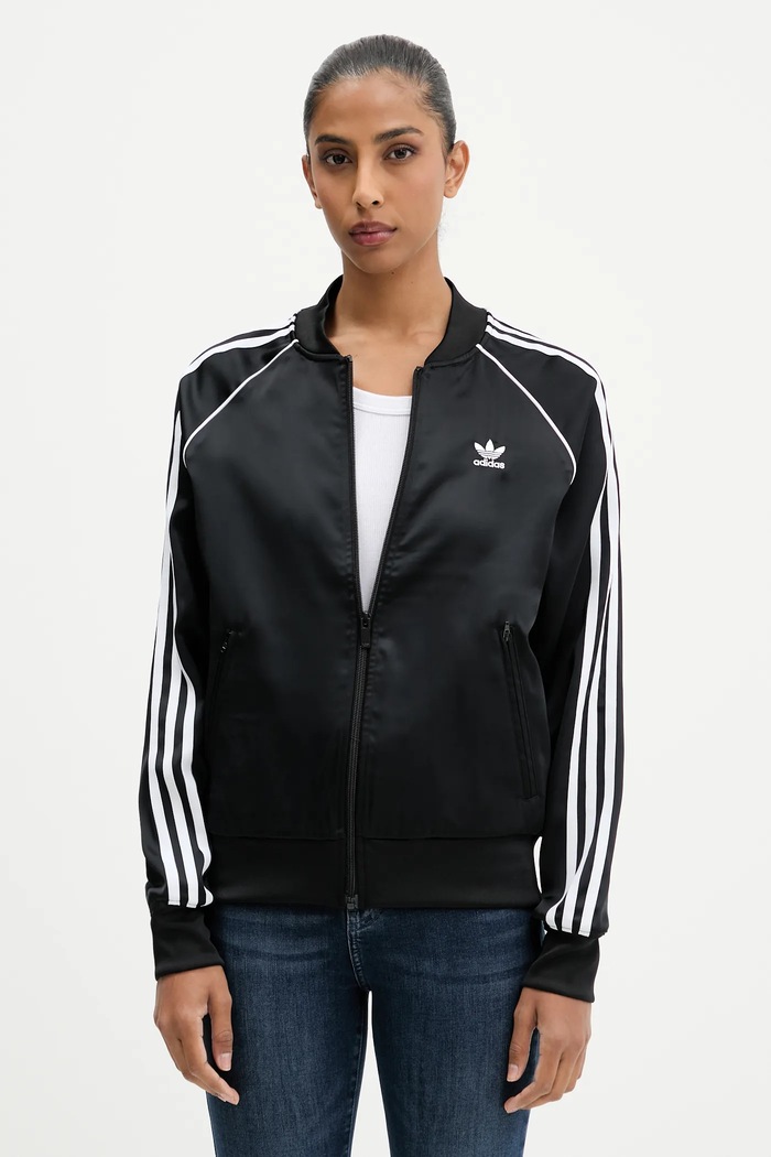 adidas Originals bluza SST SATIN aplikacja czarny JZ6733